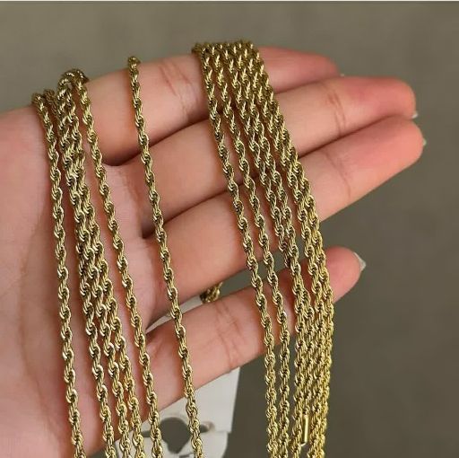 زنجیر طنابی استیل کد 1799 - خرید آنلاین از گالری آداس